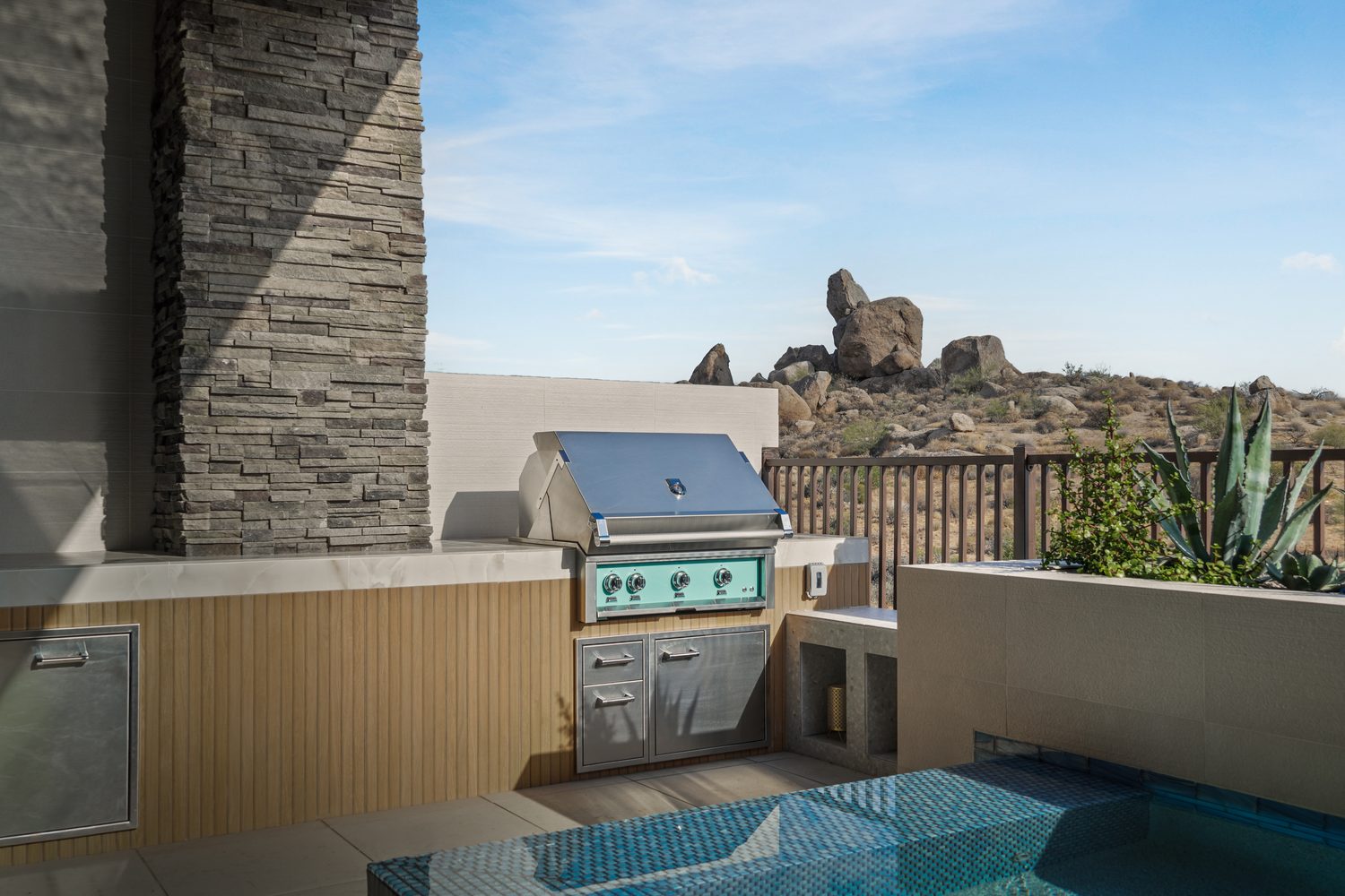 Detailed Material Selections — landscape in Scottsdale, AZ