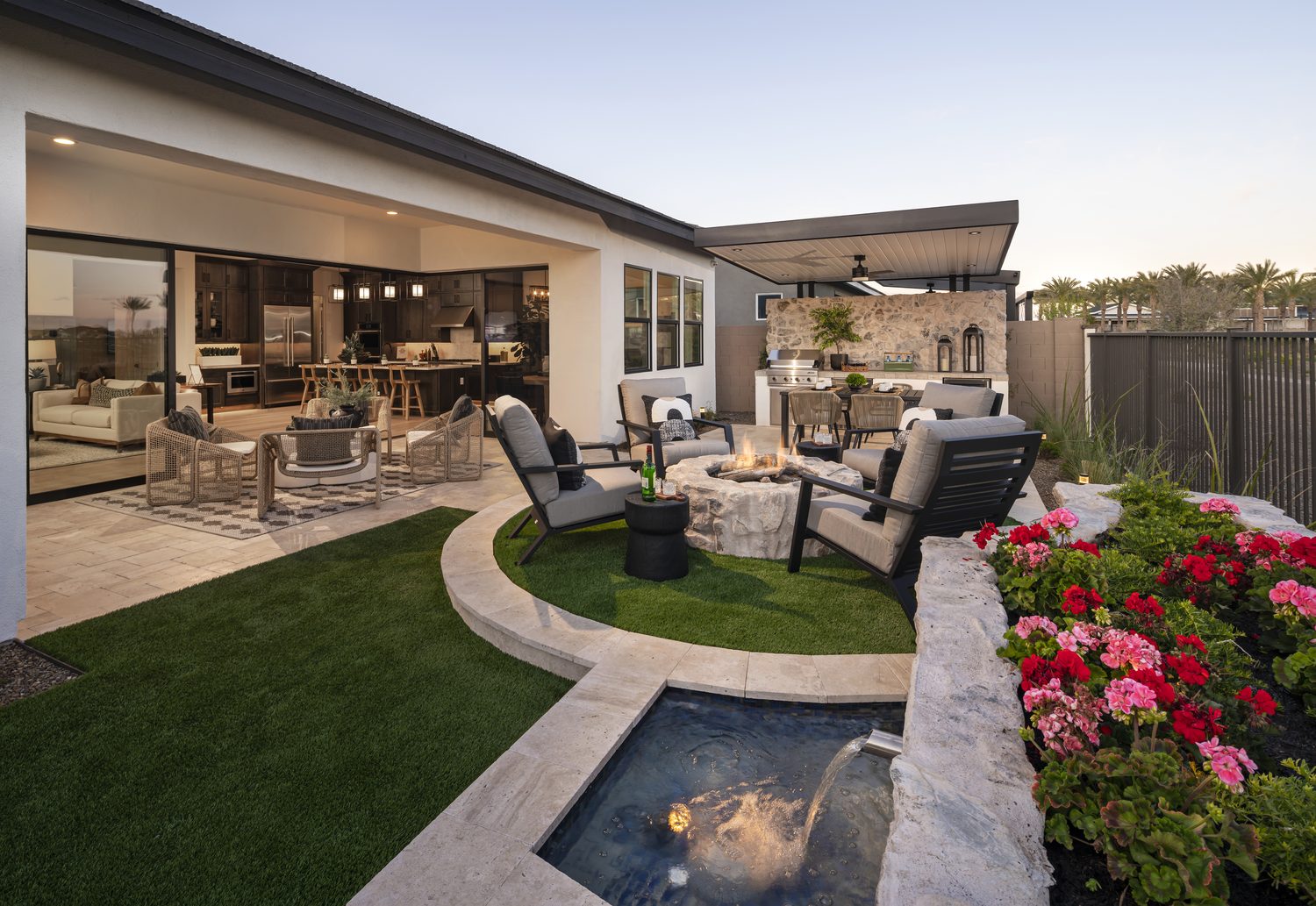 Stonework — landscape in Surprise, AZ