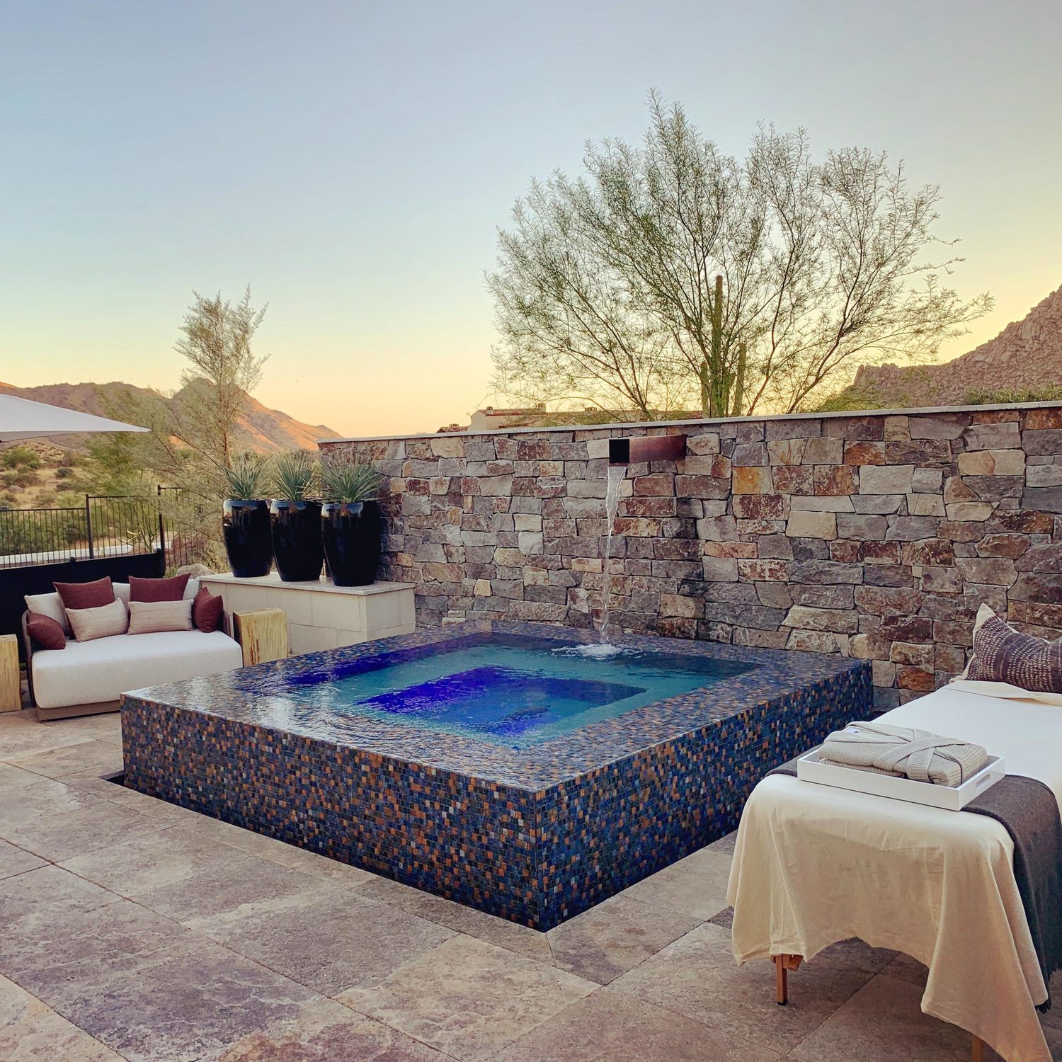 Master Retreat Spa — pool in Scottsdale, AZ