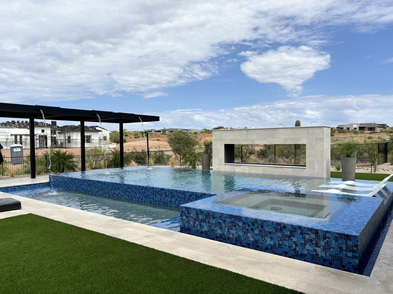 Elevated Pool — pool in Scottsdale, AZ