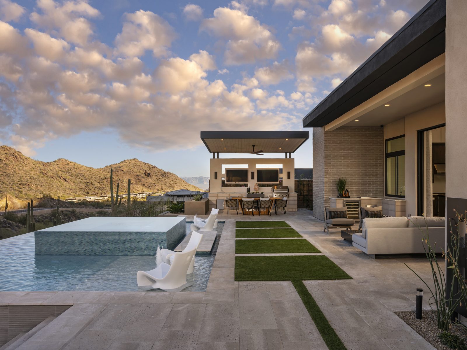 Pool, Spa & Turf Ribbons &mdash; pool in Fountain Hills, AZ